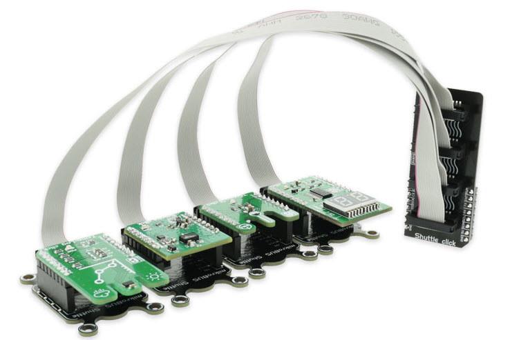 Mikroe MIKROE-2882 mikroBUS™ Shuttle板